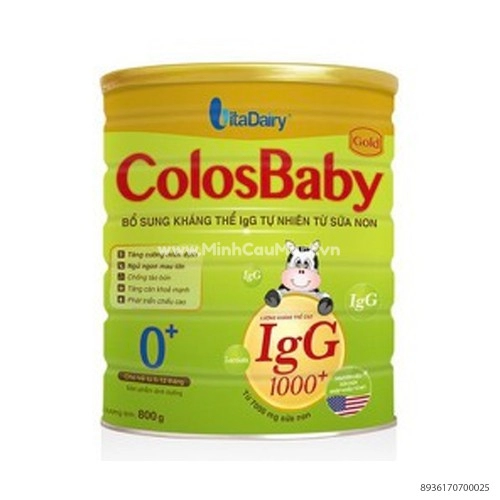 Sữa Bột Colosbaby 0 - 800Gr Sữa Bột Colosbaby 0 - 800Gr